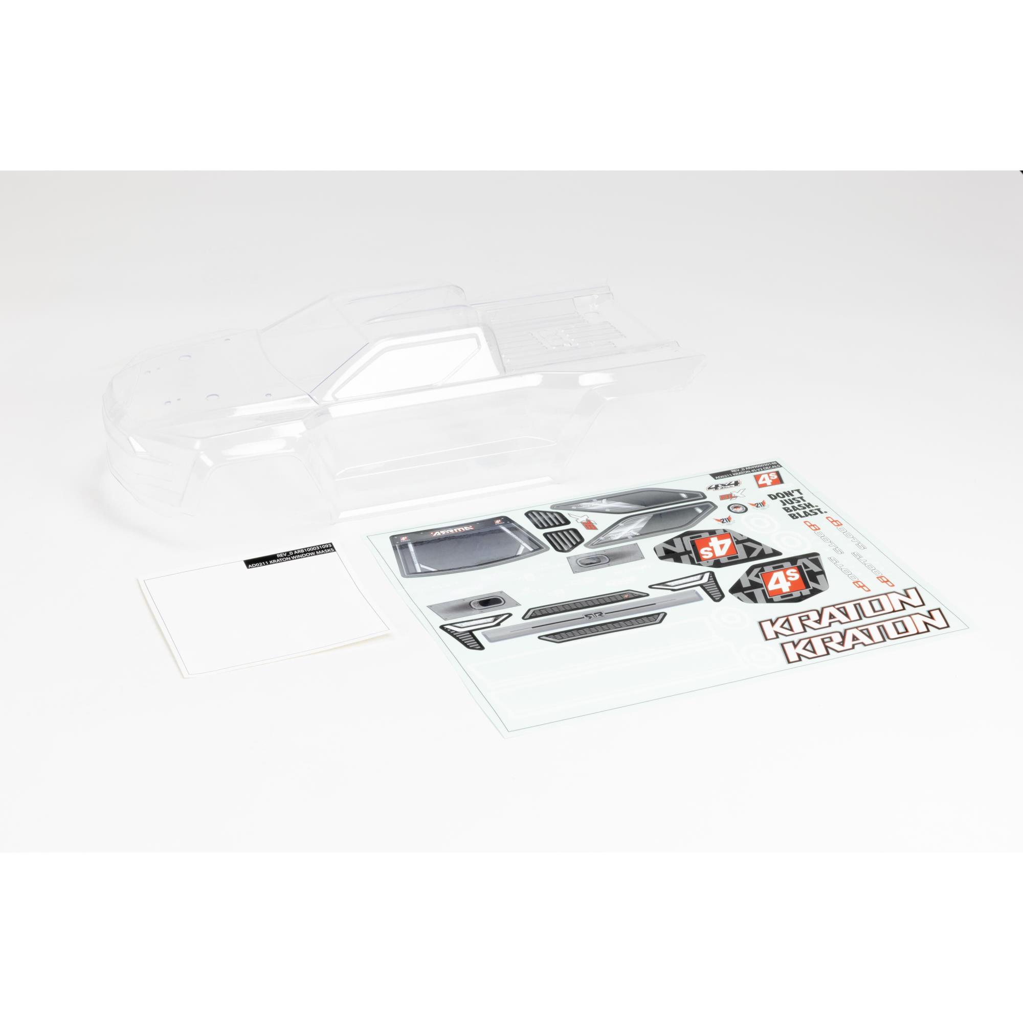 110-clear-body-with-decals-and-window-masks-kraton-4x4-blx