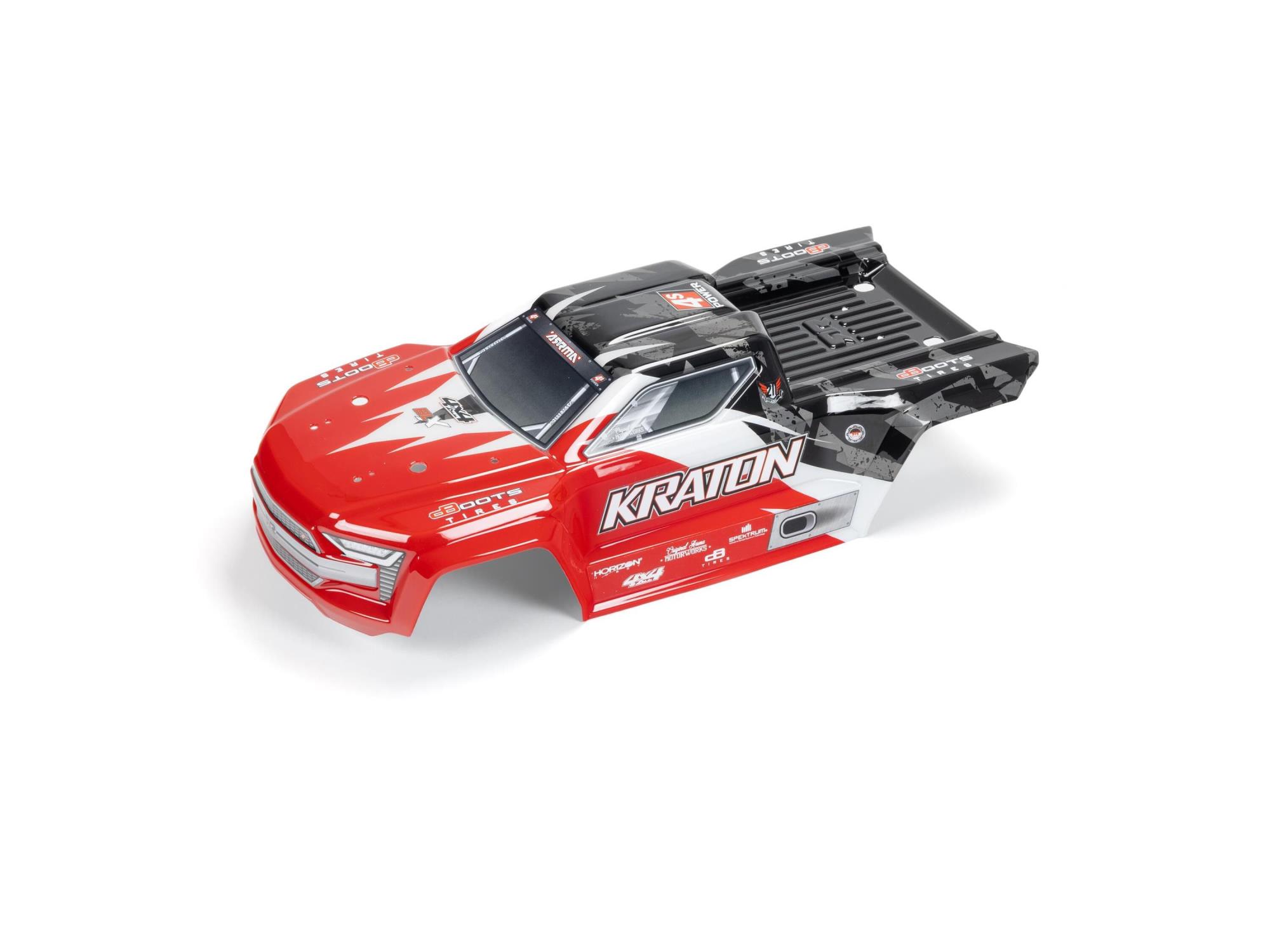 kraton-4x4-blx-painted-decaled-trimmed-body-redblack
