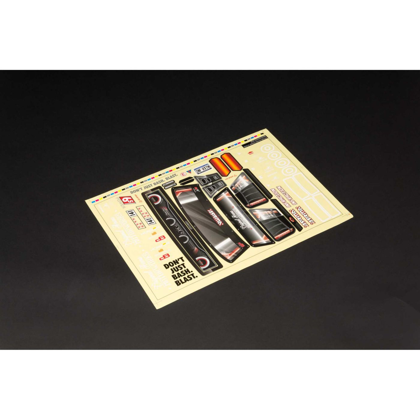 Infraction 6S BLX Clear Bodyshell (inc. Decals)-2
