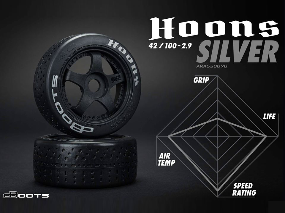 dBoots Hoons 42/100 2.9 Silver Belted 5-Spoke-2