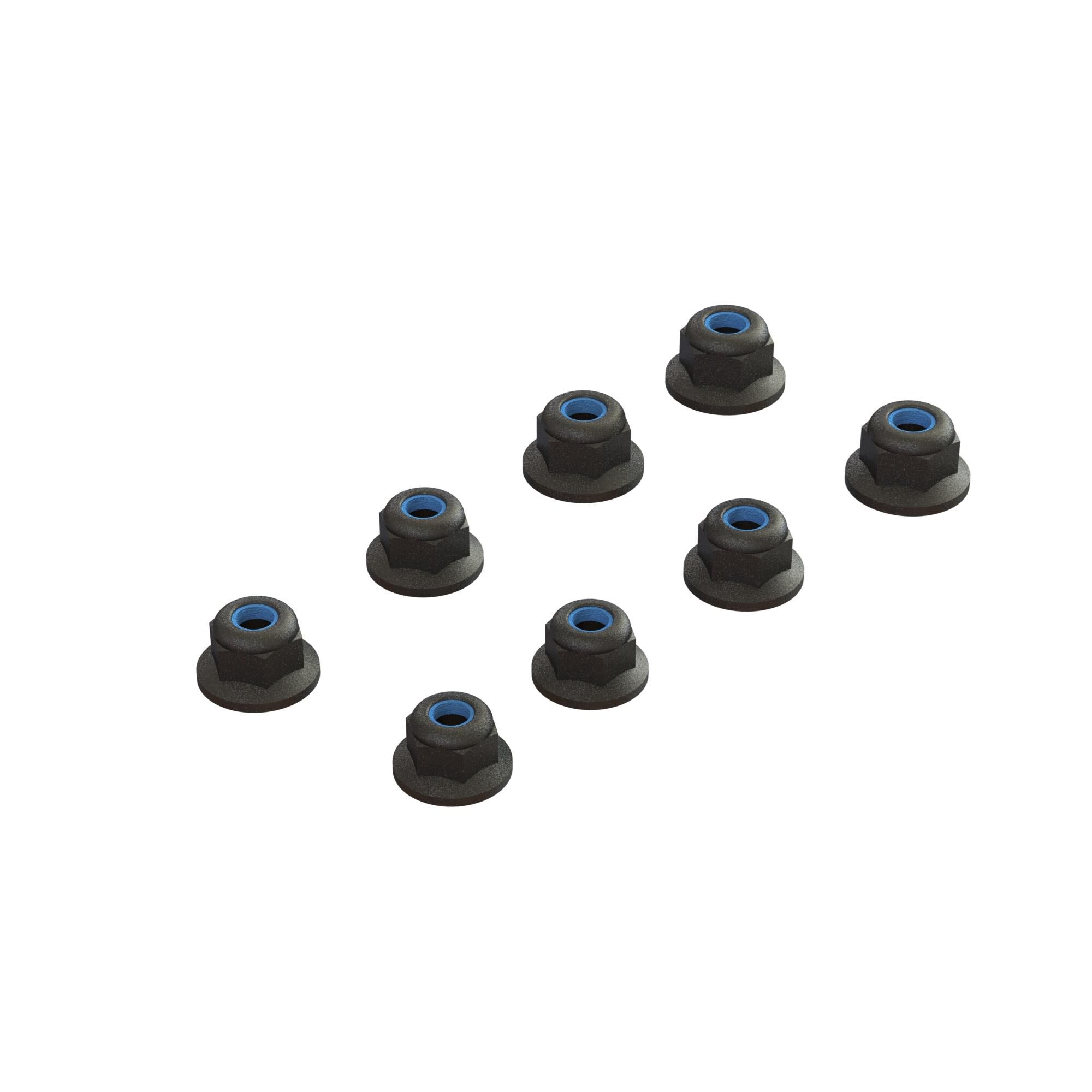 flanged-lock-nut-m3-black-4pcs