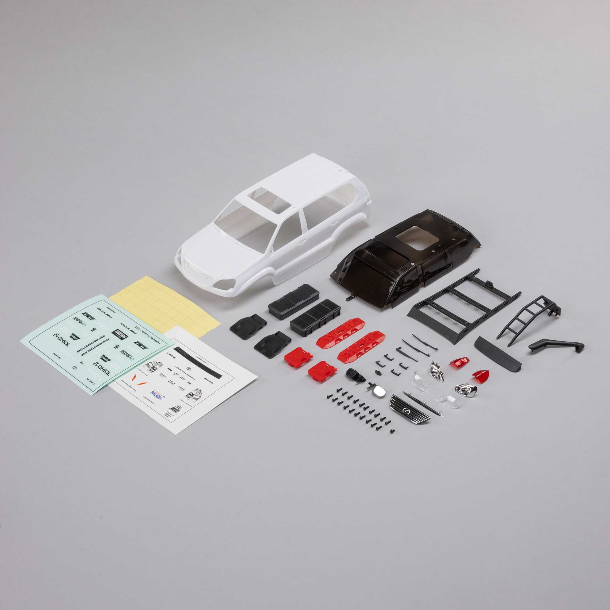 Body, White: SCX24 Lexus GX 470