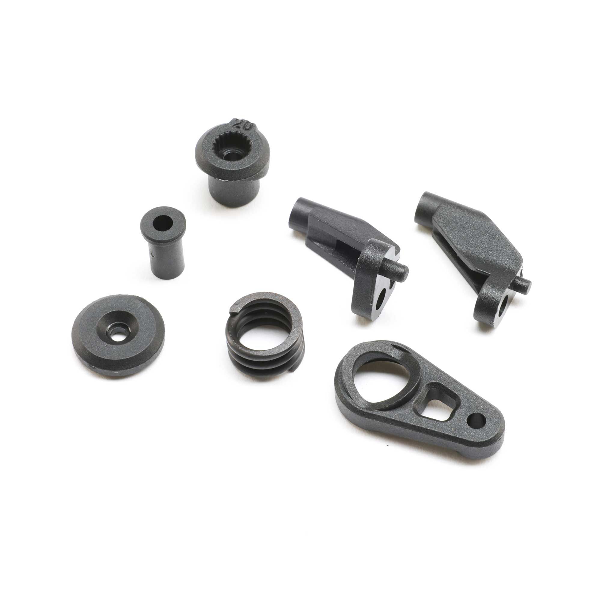 Dig Transmission Mount, Servo Saver Set: Capra 1.9