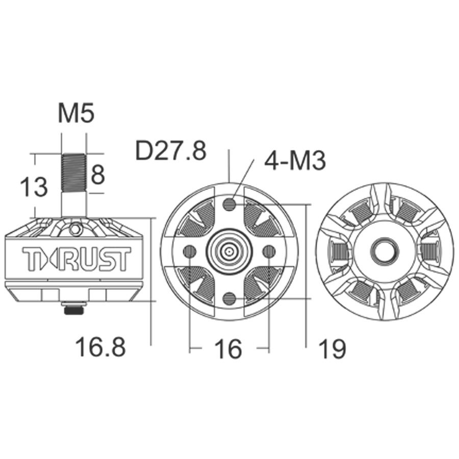 2205-2650Kv FPV Racing Motor-4