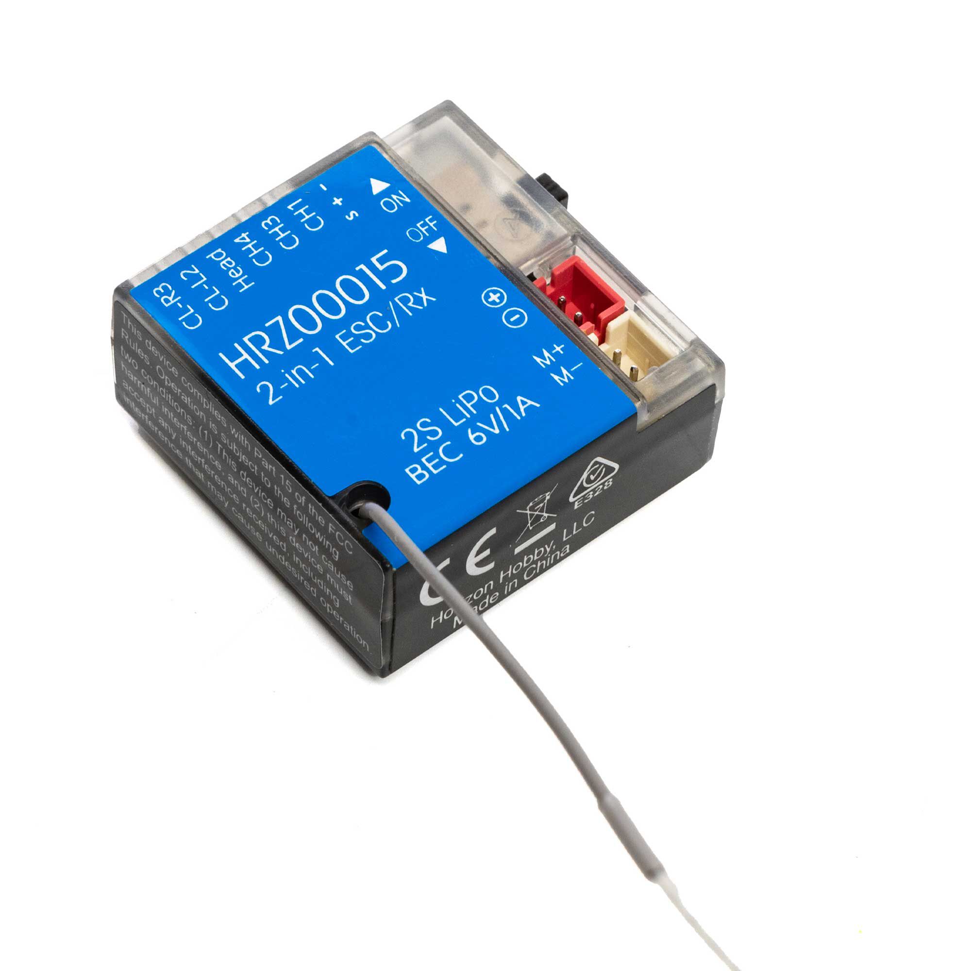 ESC/Receiver, 2.4Ghz, EC2: 1/24-2