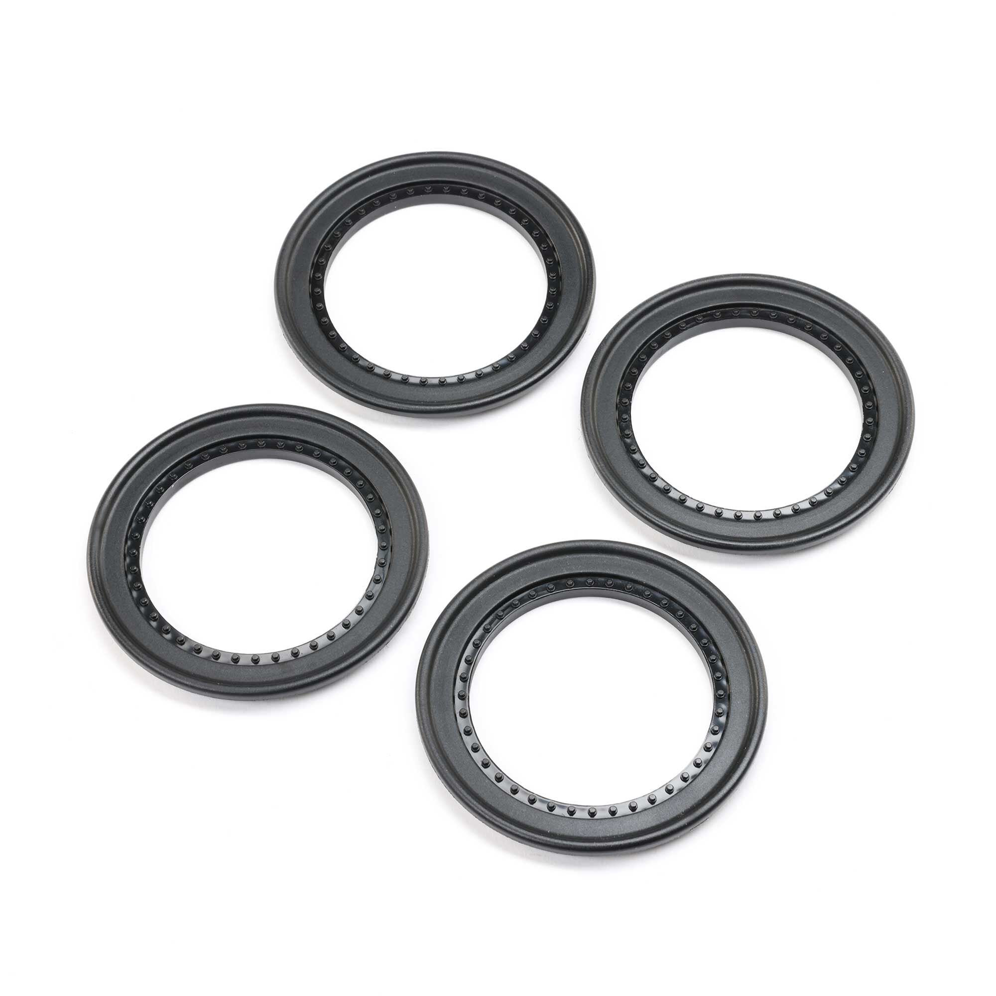 Snap-in Beadlock Rings, Black (4): LMT 2.0