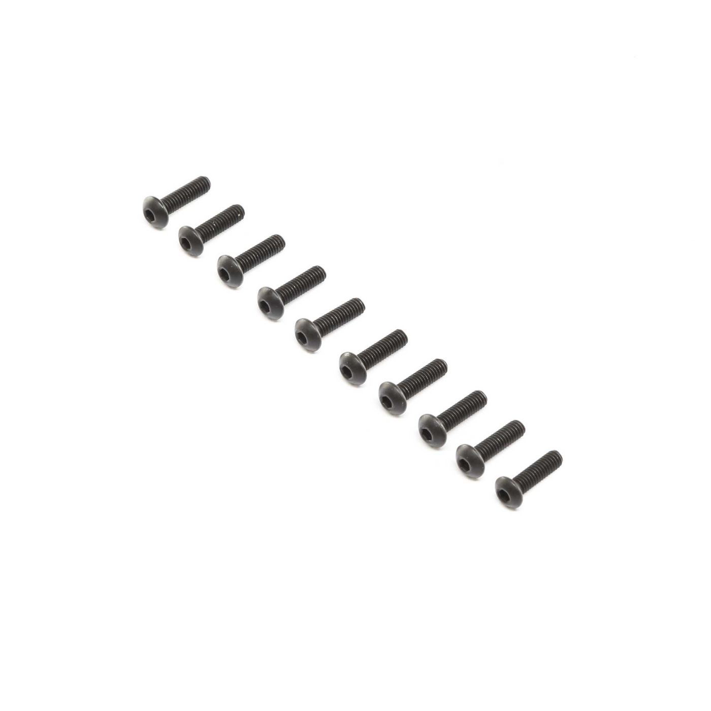 Button Head Screws, Stl, BO, M4 x 14mm (10)