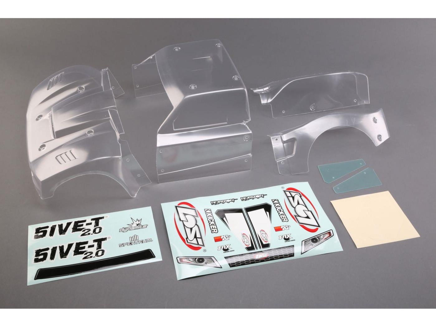 Complete Body Set, Clear: 5ive-T 2.0
