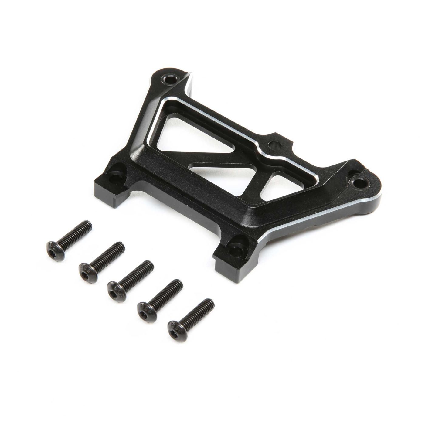 Front Top Plate, Aluminum, Black: DBXL-E 2.0