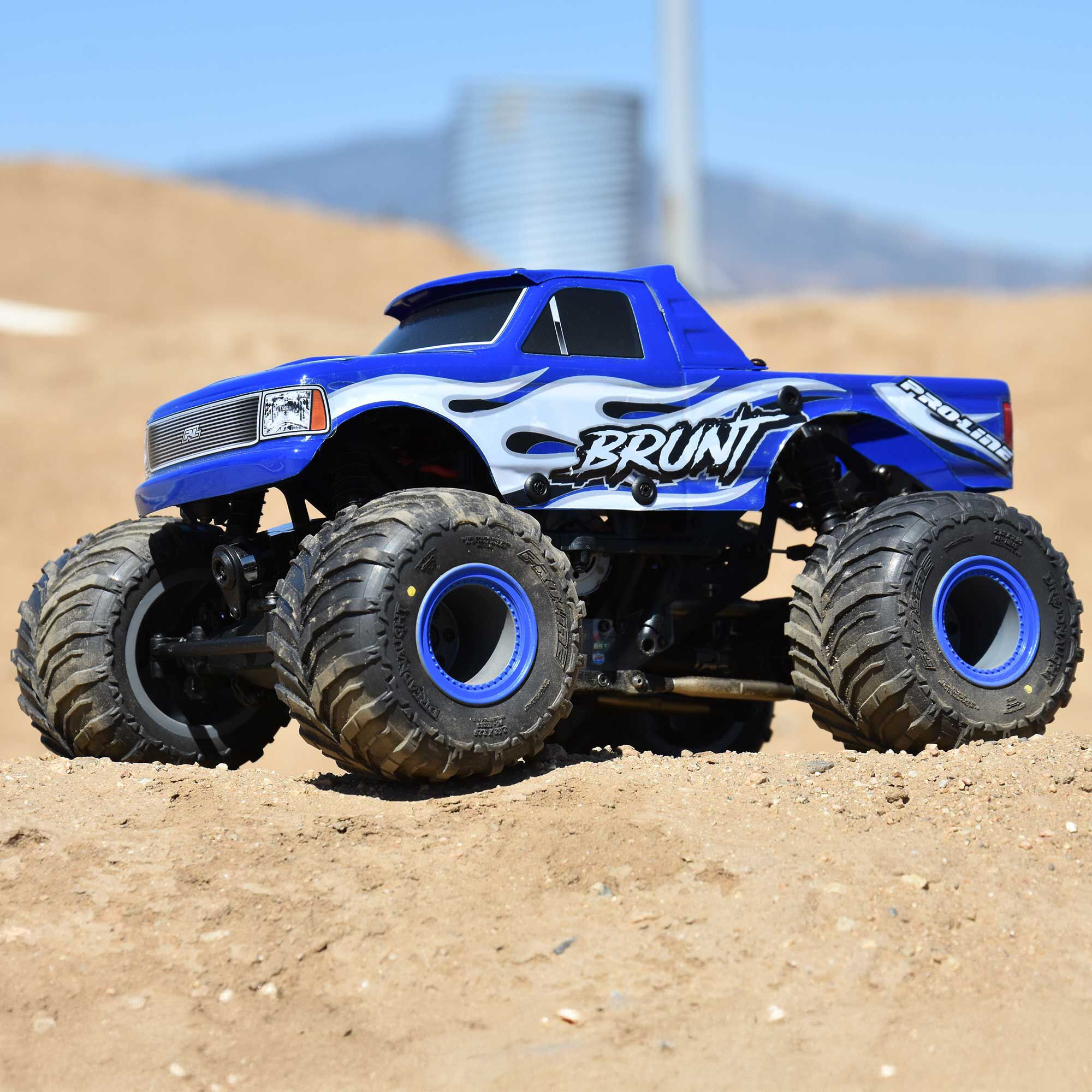 1/18 Pre-Cut/Pre-Painted Brunt Blue Body for Losi Mini LMT-3