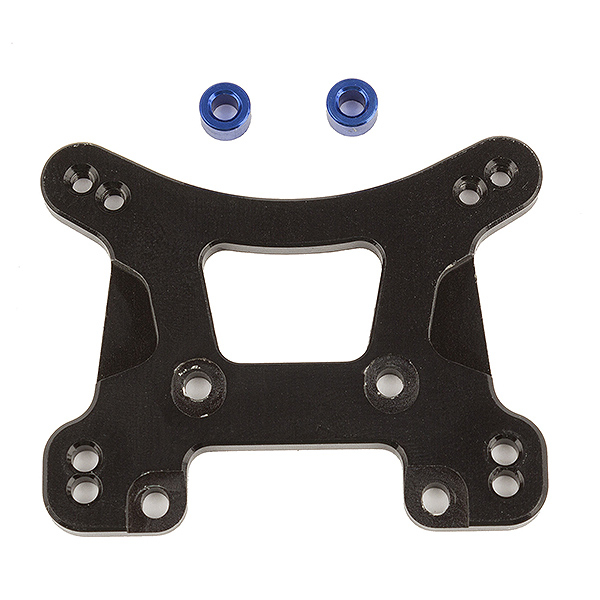 Team Associated Reflex 14b/14t Front Shock Tower Black Alum.