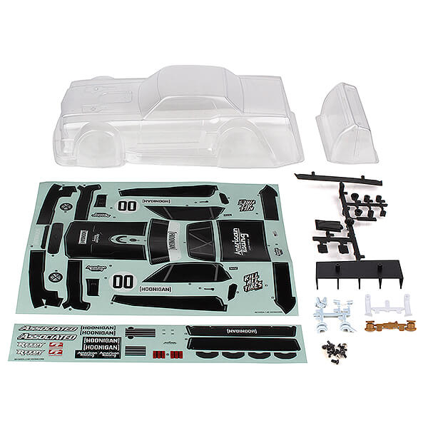 Team Associated Reflex 14r Hoonicorn Body Set Clear