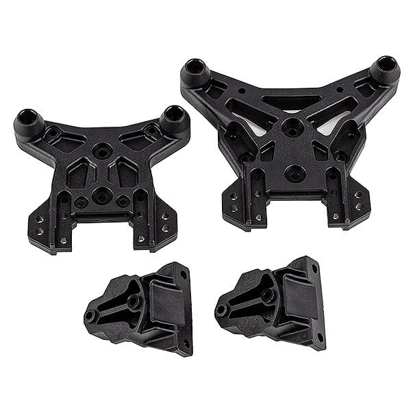 Team Associated Rival Mt8 Shock Towers And Centre Brace Moun