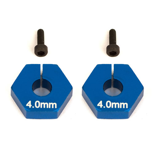 Team Associated Tc7/tc7.1 Ft Wheel Hexes 4mm (pr)