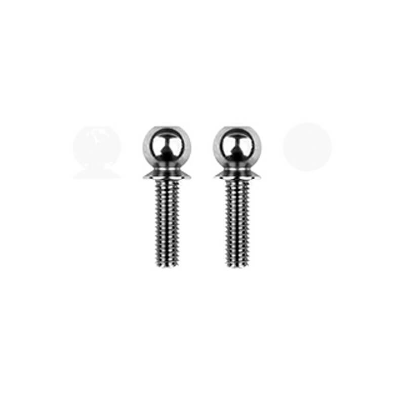 Team Associated Ft Hd Titanium Ballstuds Short, 10mm