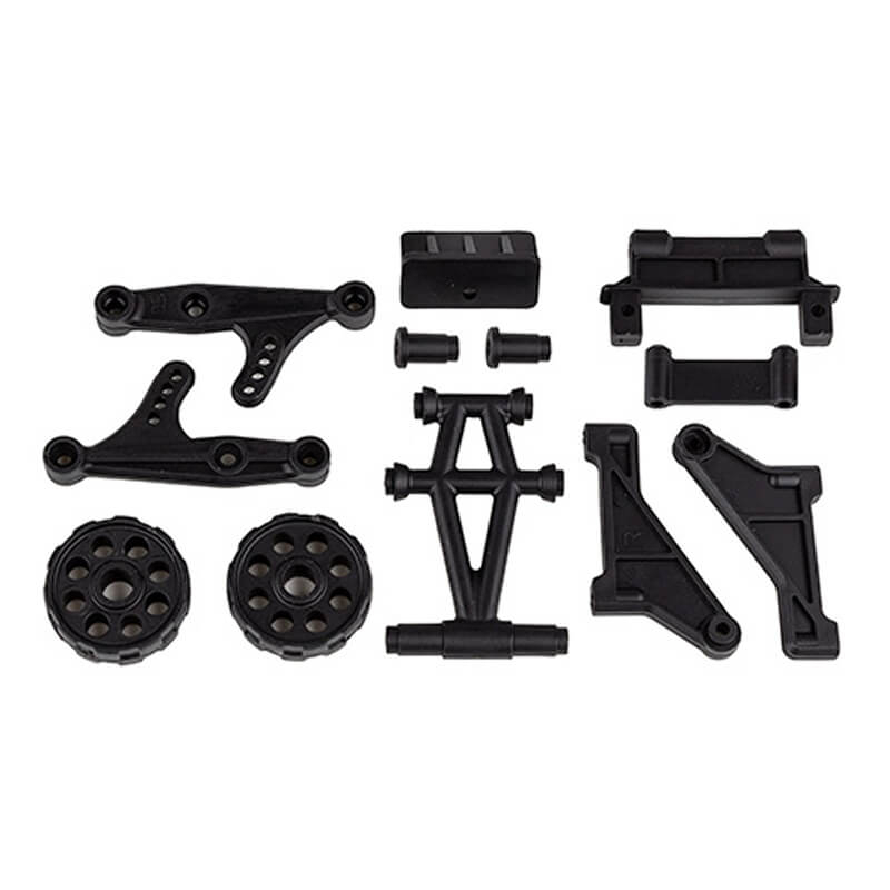 Team Associated Mt12+ Lux Wheelie Bar Set