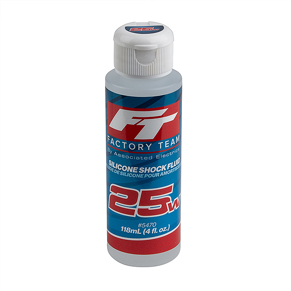 Team Associated Ft Silicone Shock 25wt (275cst) 4oz/118ml