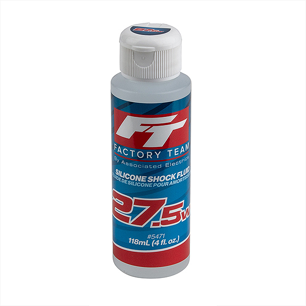 Team Associated Ft Silicone Shock 27.5wt (313cst) 4oz/118ml