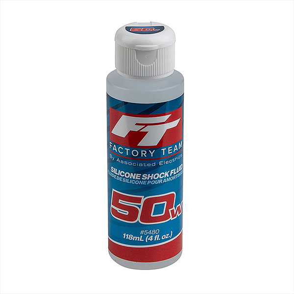 Team Associated Ft Silicone Shock 50wt (650cst) 4oz/118ml