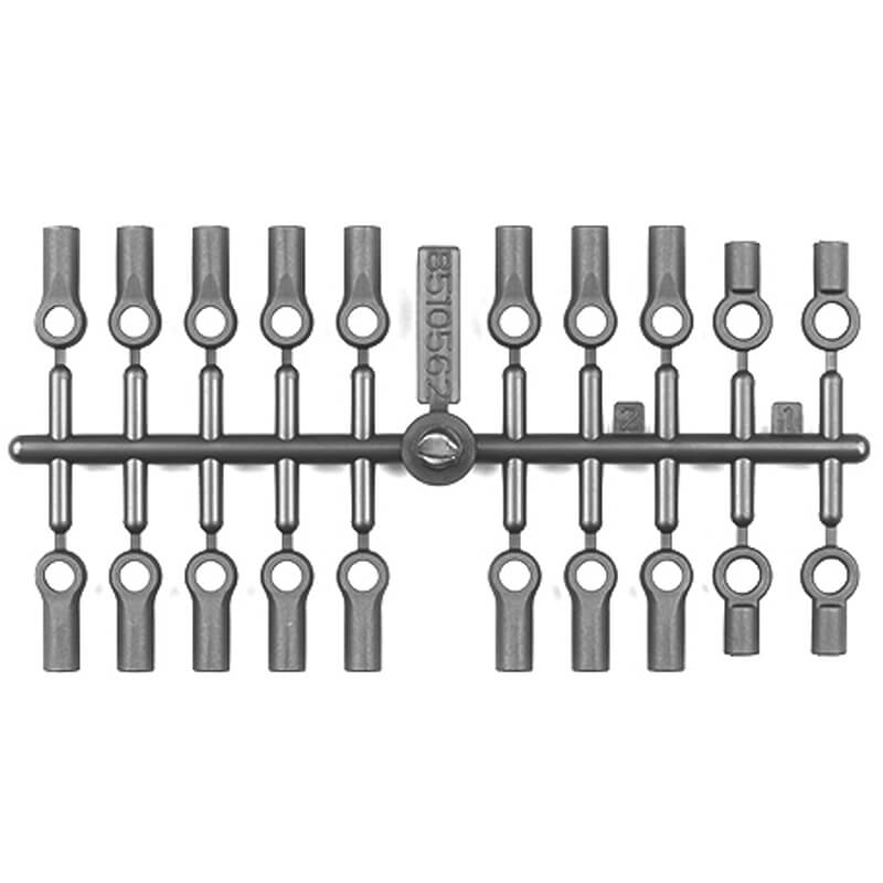 Team Associated Rc10 4wd Ball Cups (for 3.5mm Turnbuckles)
