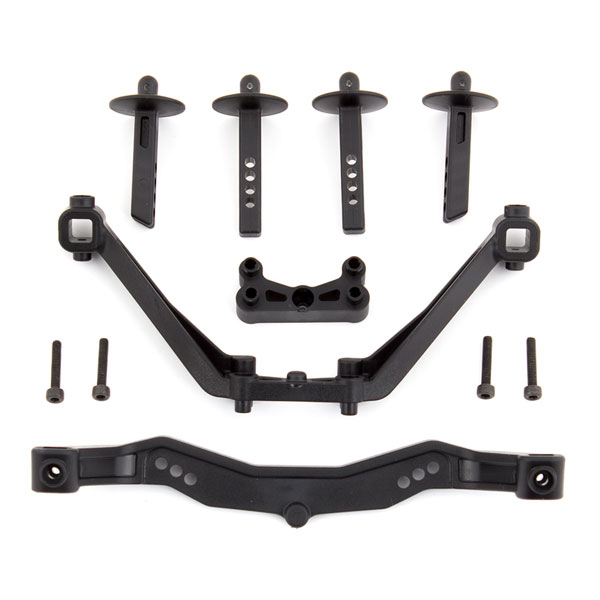 Associated Sc6.1 Body Mounts Front & Rear