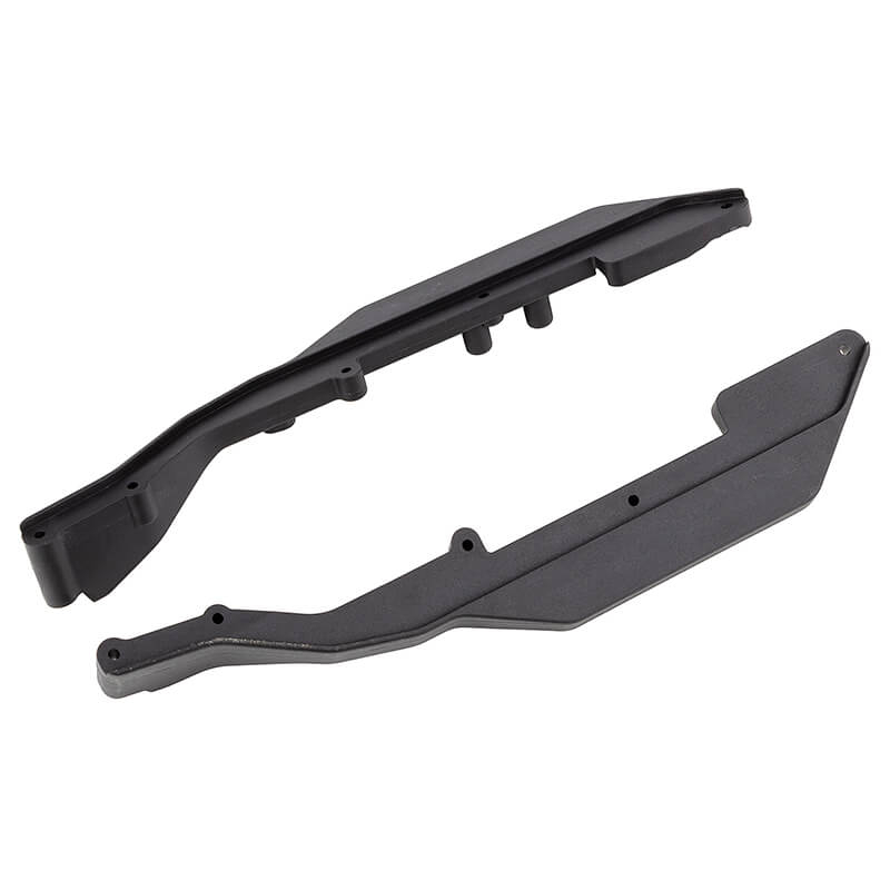 Team Associated Rc10t6.4 Ft Side Rails Carbon