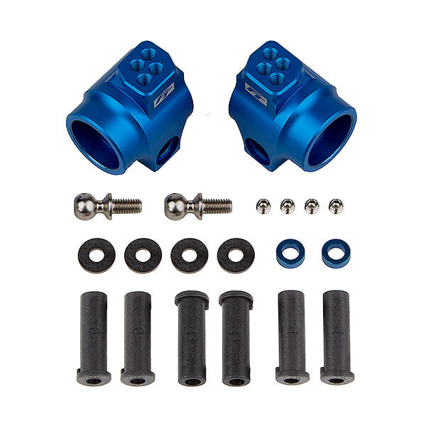 team-associated-ft-dr10-rear-hub-set-blue-aluminium