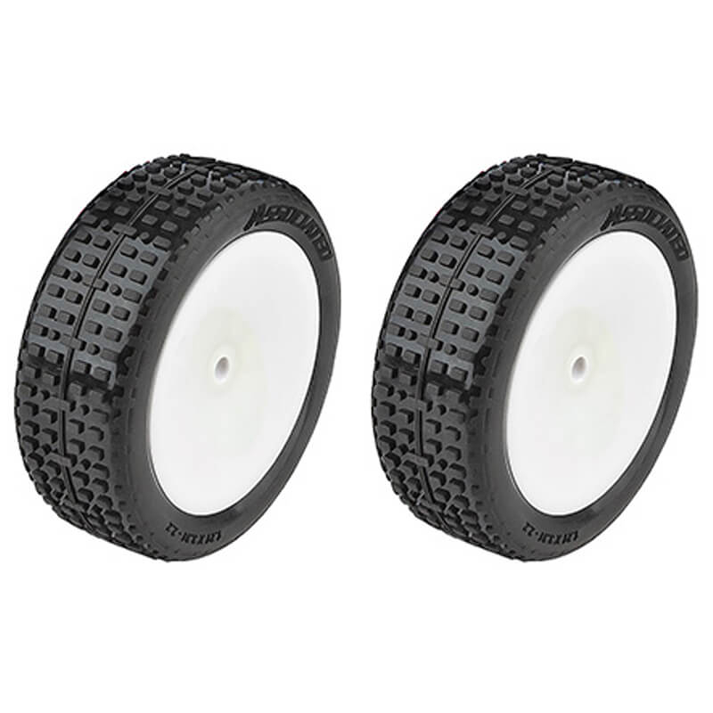 Associated Rb10 Rtr Front Wheels & Tyres Mounted