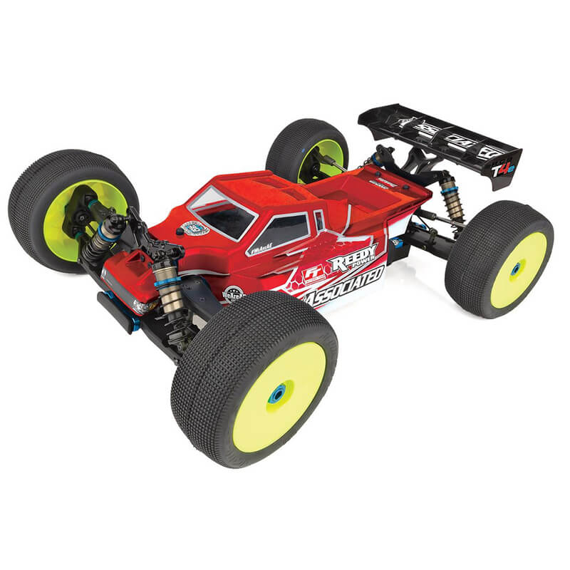 Team Associated Rc8t4e Team Kit 1/8 Electric Truggy + Gear Upgrade