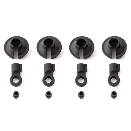 Team Associated Rc8b3/rc8b3.1//rc8b3.2 Shock Rod Ends & Spring Cups 20mm