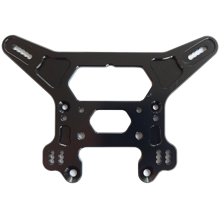 Associated Rc8t3.2 Rear Shock Tower Aluminium Black