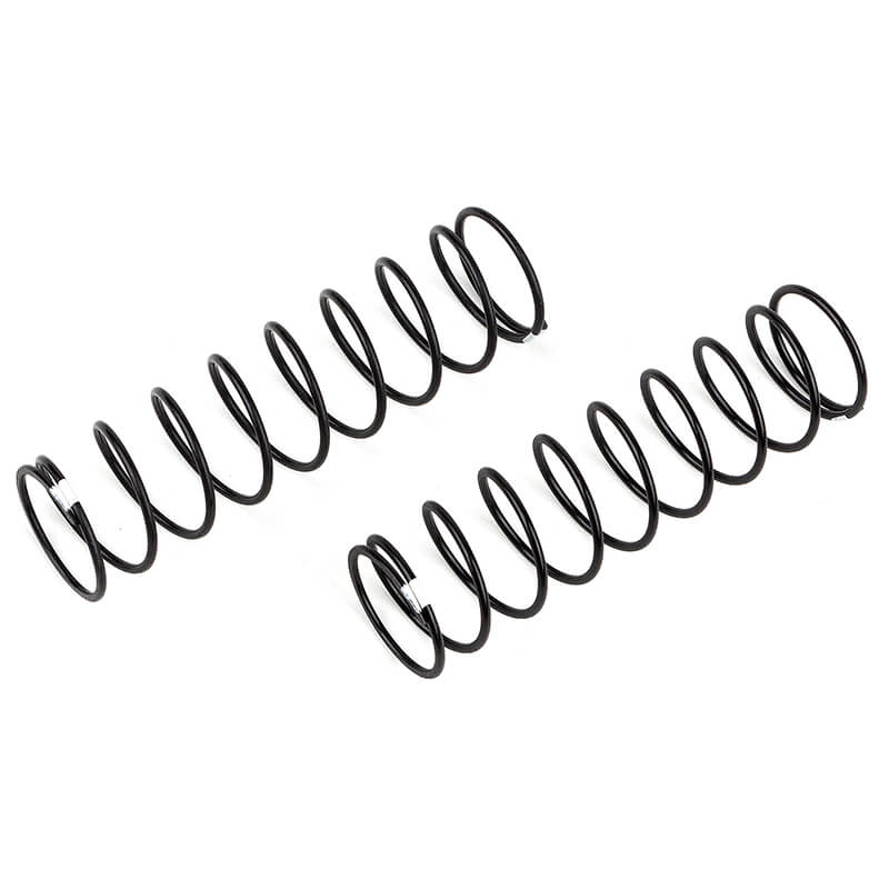 Team Associated 16mm Rear Springs White 3.75lb/in L83 9.75t 1.5d