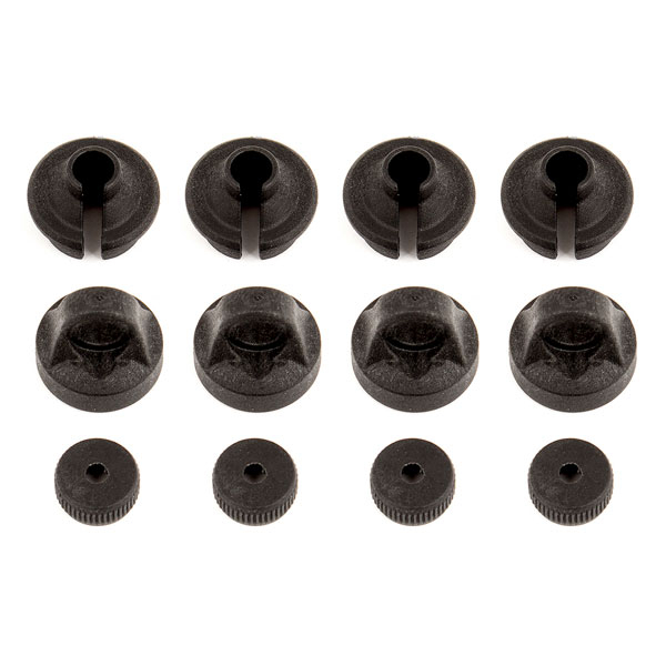 Team Associated Prosc10/rat/ Reflex Shock Caps/spring Cups