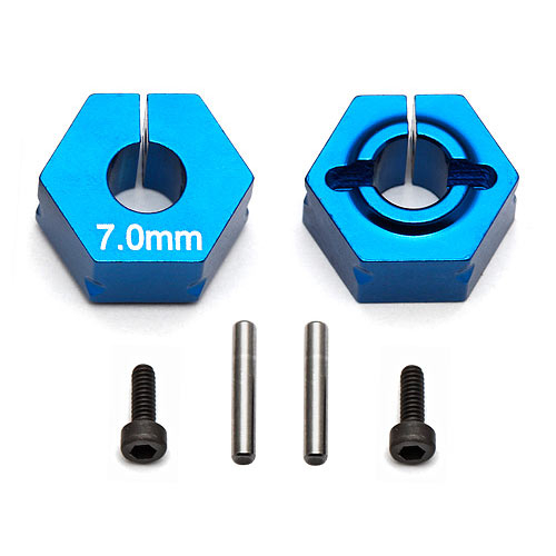 Associated Clamping Wheel Hex 7.0mm B5m/b6/b6.1/b64/b74