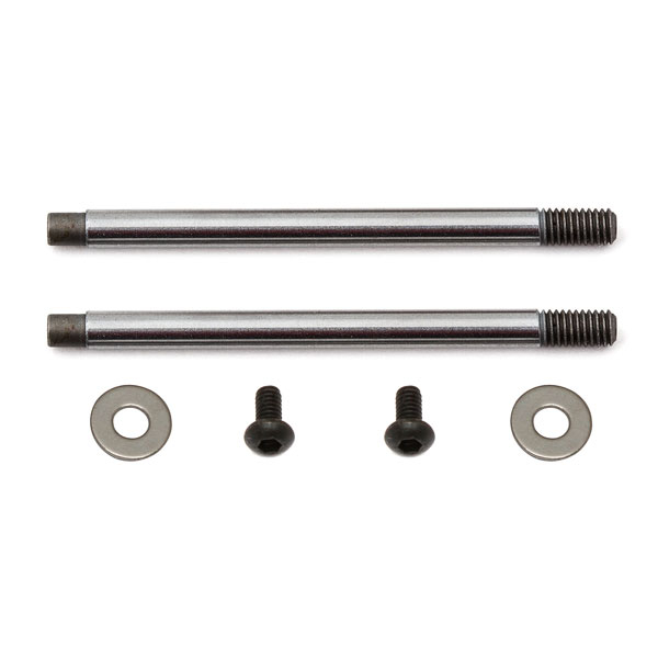 Team Associated Ft 3x23 Shock Shaft V2, Chrome