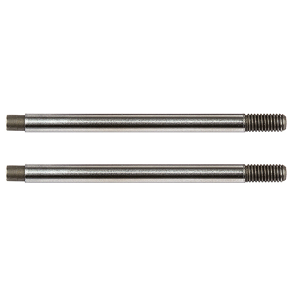 Team Associated 3x24 Shock Shafts V2, Chrome (b74)