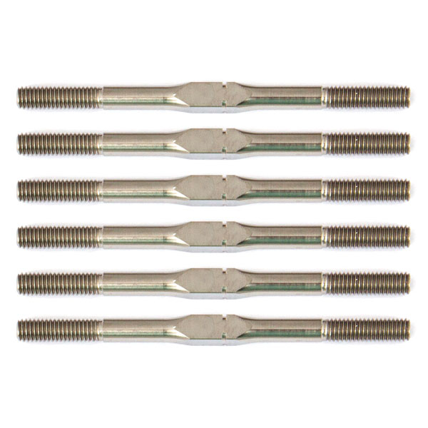 Associated Ft Titanium Turnbuckle Set 3x48mm Rc10b6.1