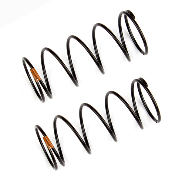 Team Associated Front Shock Springs Orange 5.10 Lb/in L44m