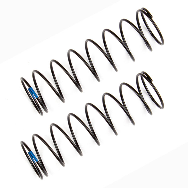 Team Associated Rear Shock Springs Blue 2.20 Lb/in L61mm