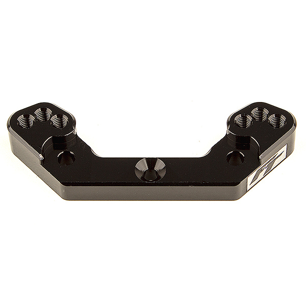 Team Associated B6.2 Ft Rear Ballstud Mount +2mm Black