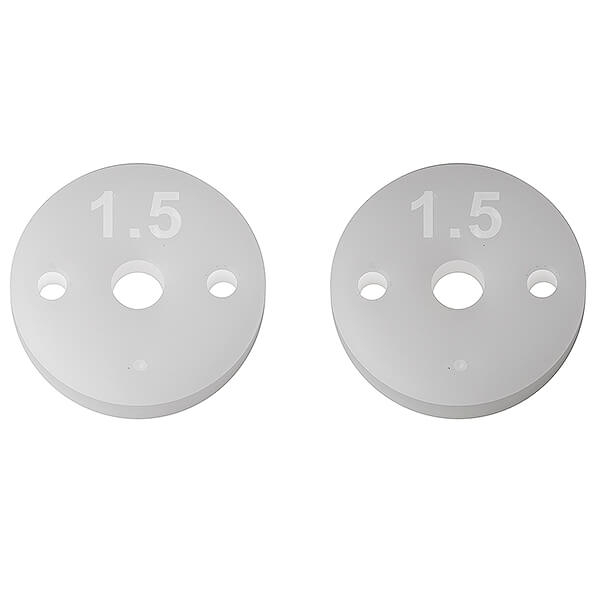 Team Associated Ft 13mm Shock Pistons, 2.5mm, 2 X 1.5
