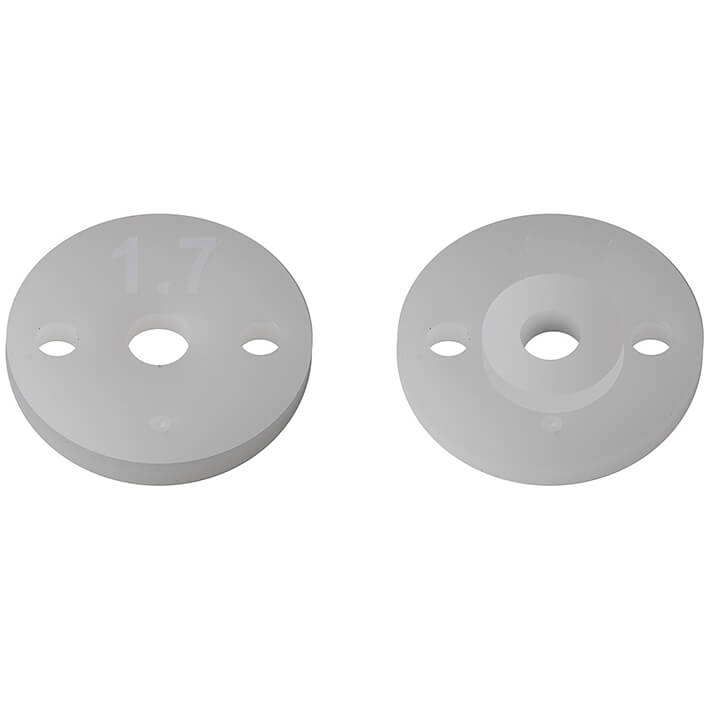 Team Associated Ft 13mm Shock Pistons, 2.0mm, 2 X 1.7