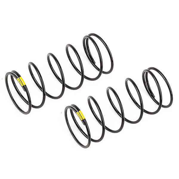 Team Associated 13mm Front Shock Springs Yellow 3.8lb/in, L44, 6.5t, 1.2d
