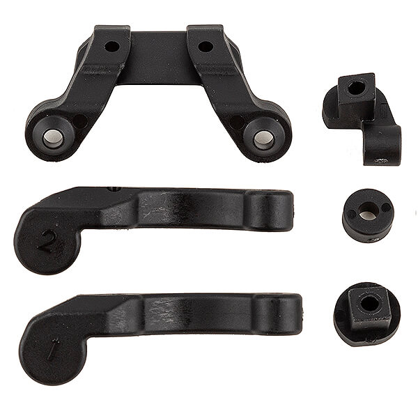 Team Associated Rc10b6.4 Front Wing Mount, Fan Mounts & Batt