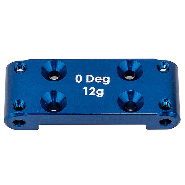 Team Associated Rc10b6.4 Front Bulkhead [0], Blue Aluminium