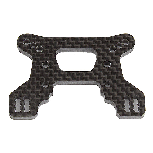 Team Associated Rc10b74.1 Front Shock Tower 23mm Carbon