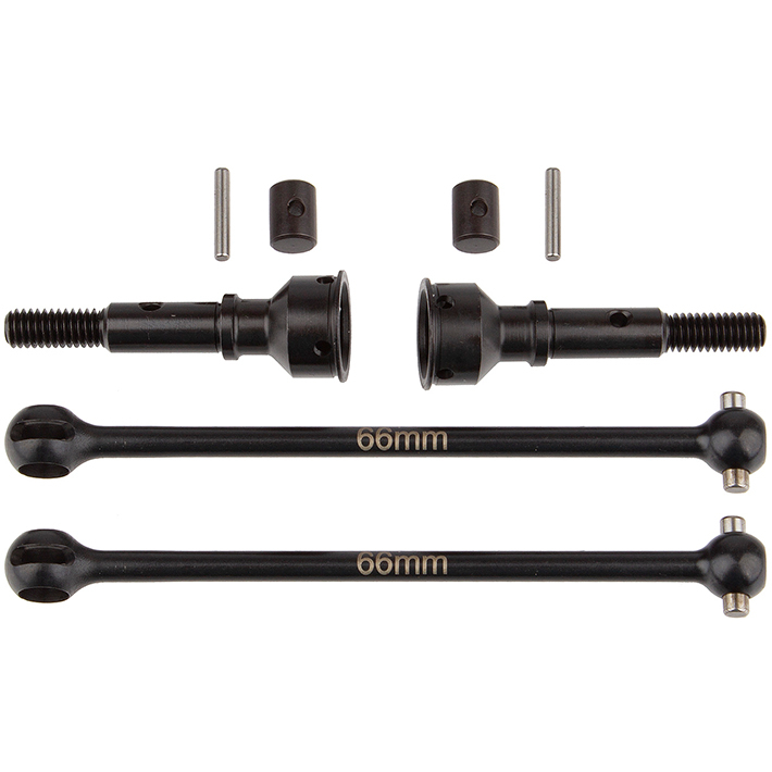 Team Associated Rc10b74.1 Rear Cva Set 66mm