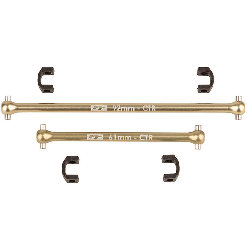 Team Associated Rc10b74.2 Ft Centre Dogbone Set Aluminium