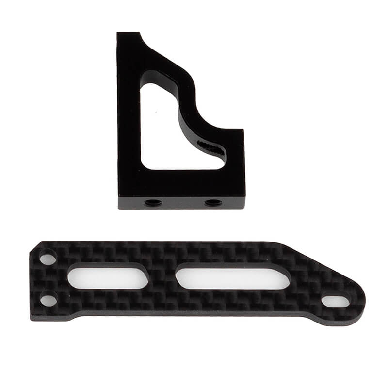 Team Associated B74.2 Servo Mount Set Decoupled Slipper