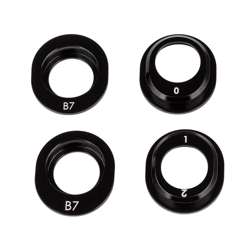 Team Associated Rc10b7 Ft Alum Differential Height Inserts